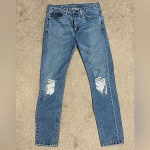 Men’s Levi Strauss Distressed Jeans | 31x32